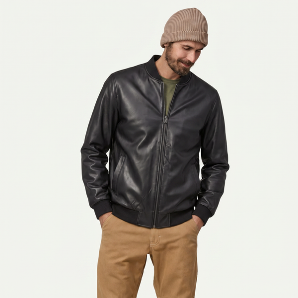 Aegisnia® Core P4 Leather Bomber